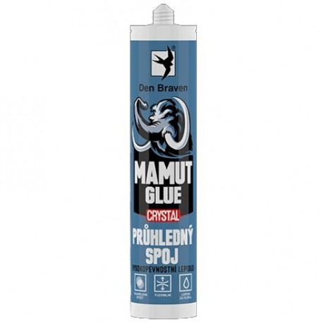lepidlo MAMUT Glue CRYSTAL transparent.290ml